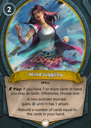 Wind Juggling