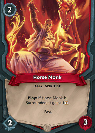 Horse Monk