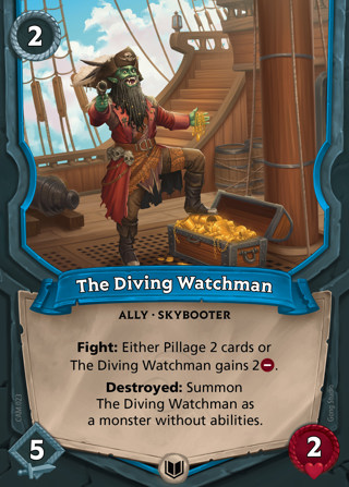 The Diving Watchman