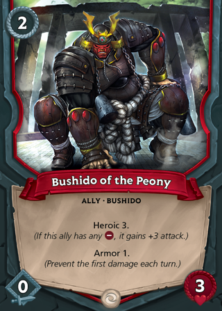 Bushido of the Peony