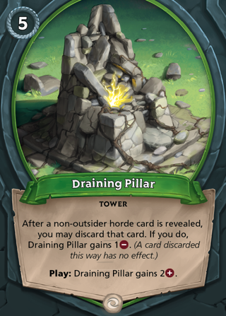 Draining Pillar