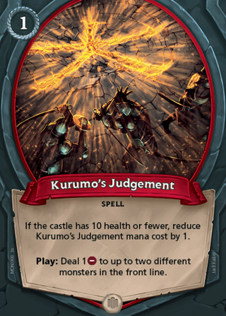 Kurumo's Judgement