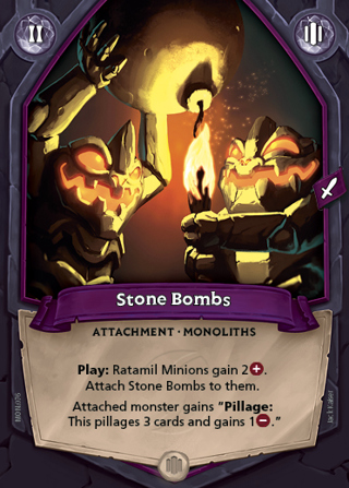 Stone Bombs