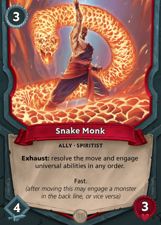Snake Monk